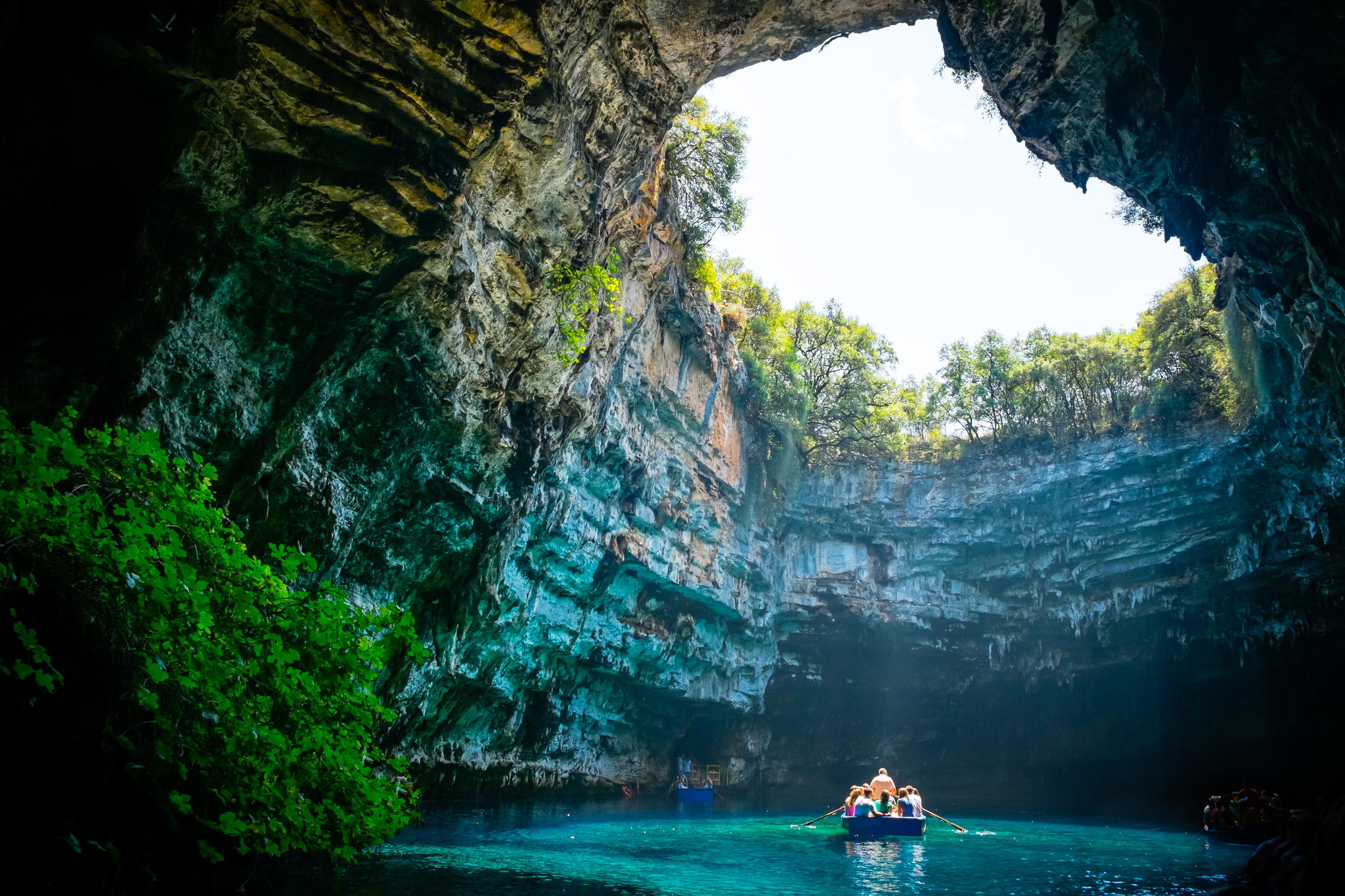 Melissani Lake Cave